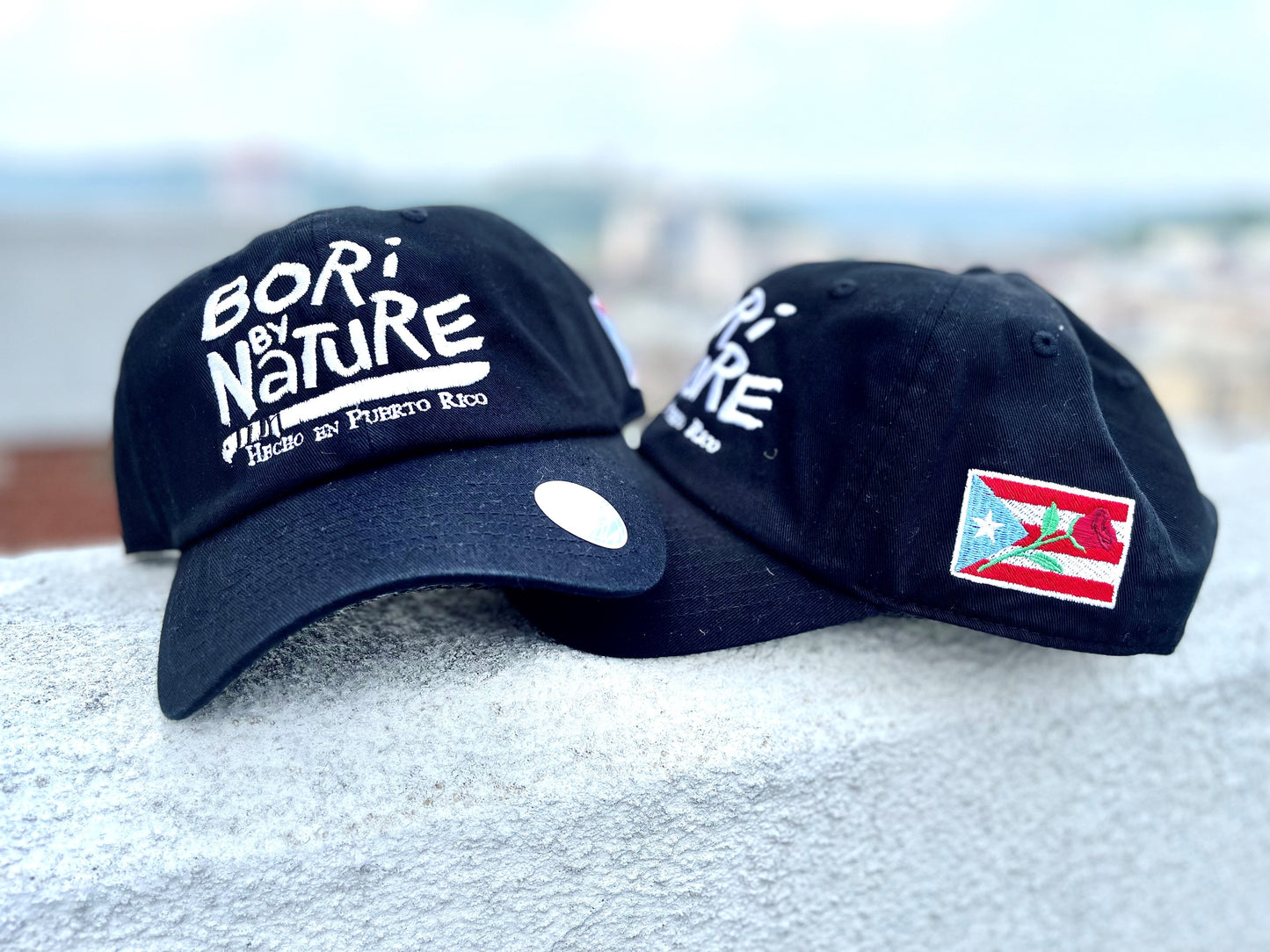 boribynature black unisex dadhats